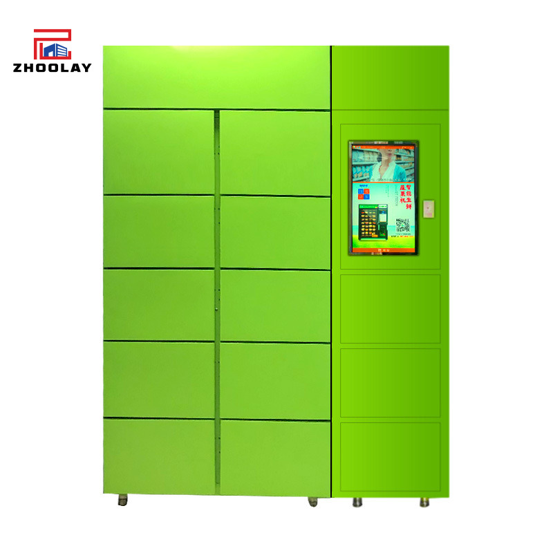 Open Vending Machine - Otomatik Satış Makinesi Izgara Soğutmalı Koruma