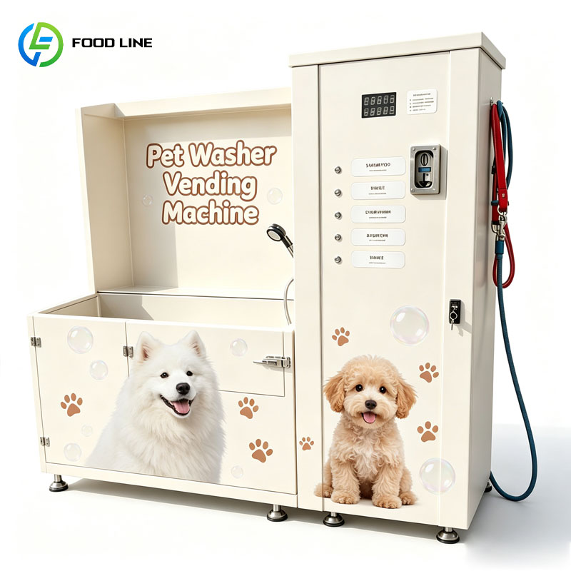 Commercial Vending Machine - Otomatik Köpek Yıkama İstasyonu Evcil Hayvan