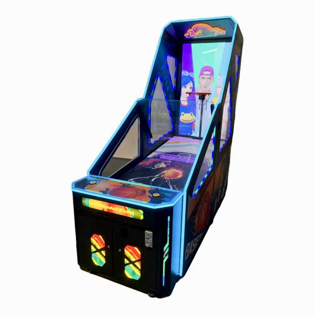 Ticket Redemption Machine - Jetonlu LED Basketbol Arcade Oyun Makinesi,