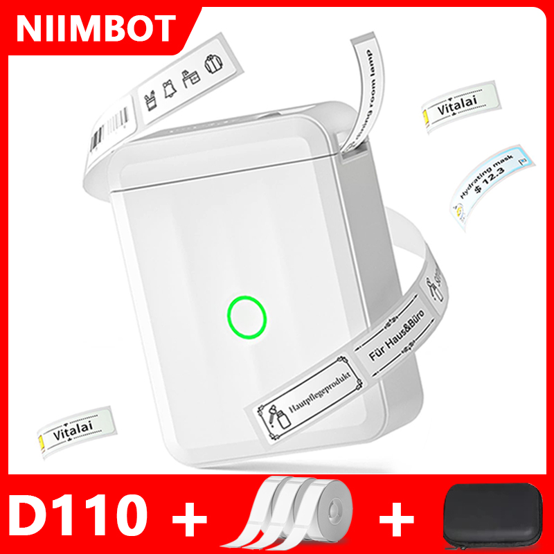 Ticket Redemption Machine - Niimbot D110 Kablosuz Mini Taşınabilir Yazıcı