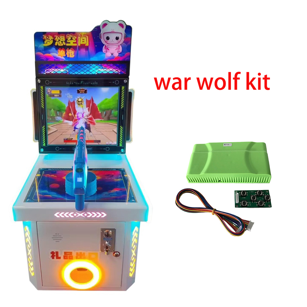 Whack A Mole Arcade - War Wolf/Warrior 10'u 1 Arada Atış