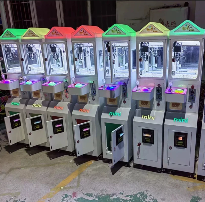 Arcade Toy Vending Machine - Mini Jetonlu Mega Küçük Pençe Vinç