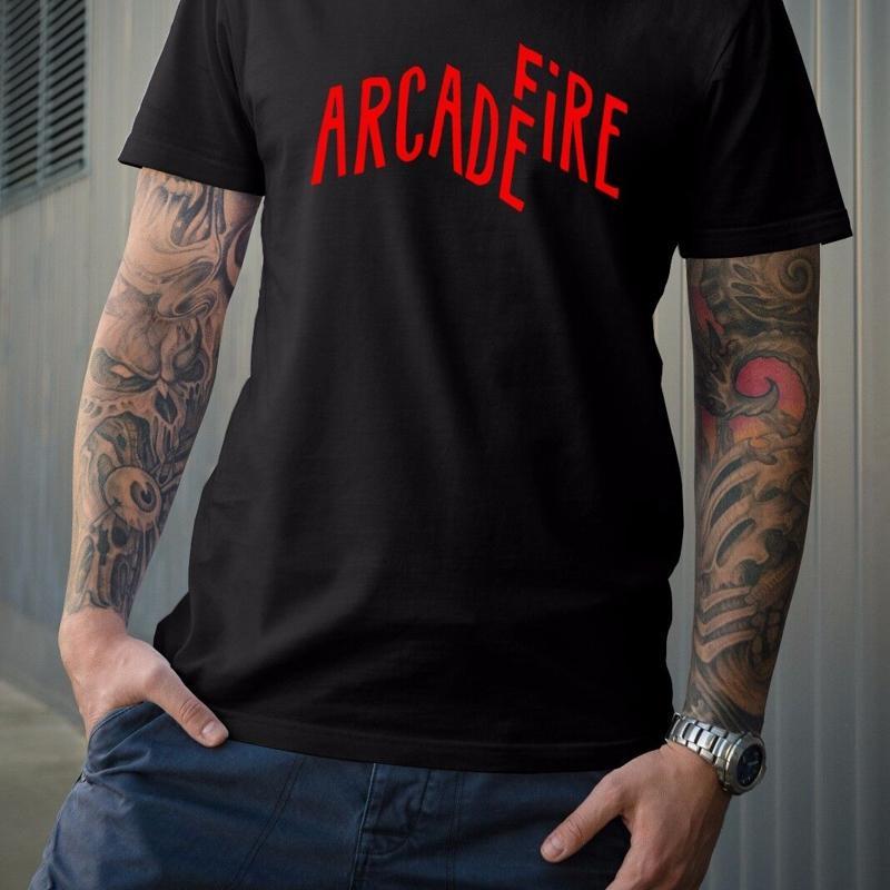 Arcade No - Arcade Fire Tişört Tasarımcı Gömleği Spor