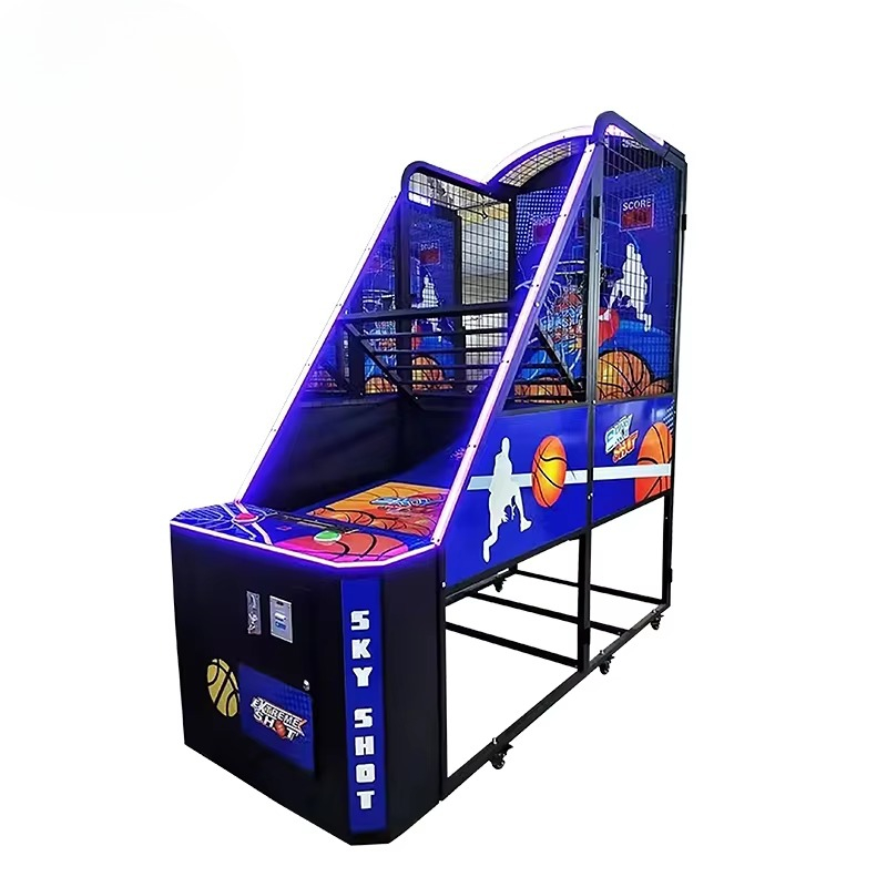 Ticket Redemption Machine - Yetişkinler İçin Çılgın Basketbol Arcade Makinesi,