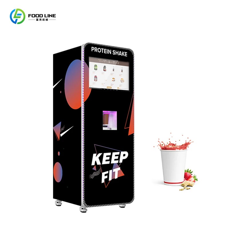 Commercial Vending Machine - FOODLINE Fitness Ekipmanları Protein Shake Otomatı