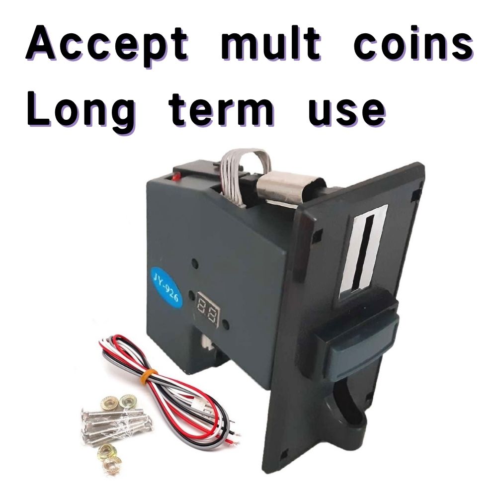 Coin Acceptor Selector - Çok sikke alıcı plastik ön plaka