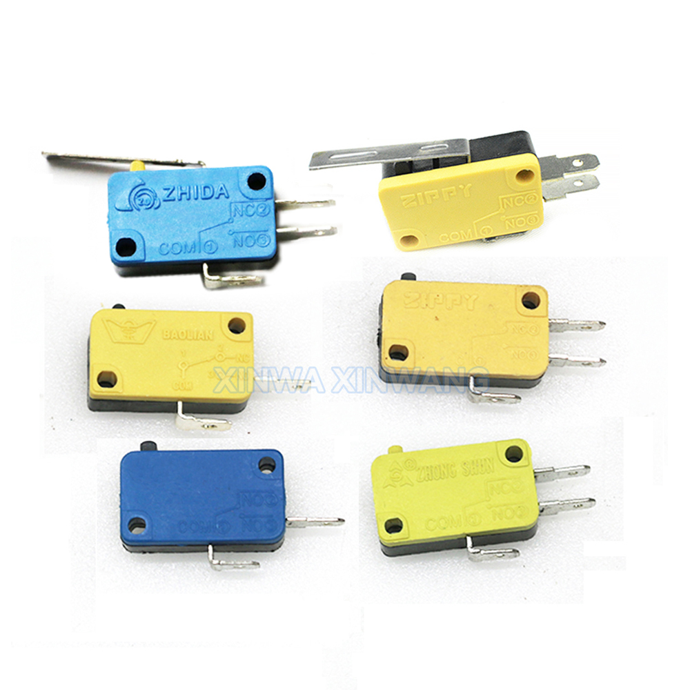 Coin Acceptor Selector - 10 adet Kendinden Sıfırlama Mikro Anahtar