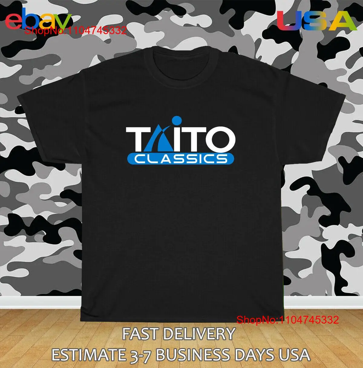 Arcade No - Taito Classics Arcade Games Logosu Erkek