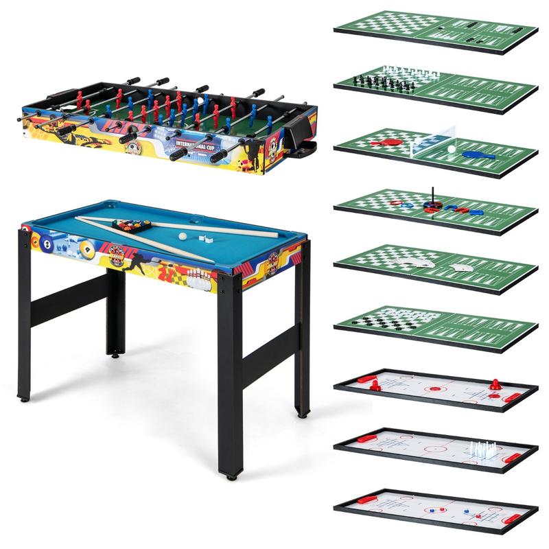 Air Hockey Table - 12'si 1 Arada Çok Amaçlı Oyun