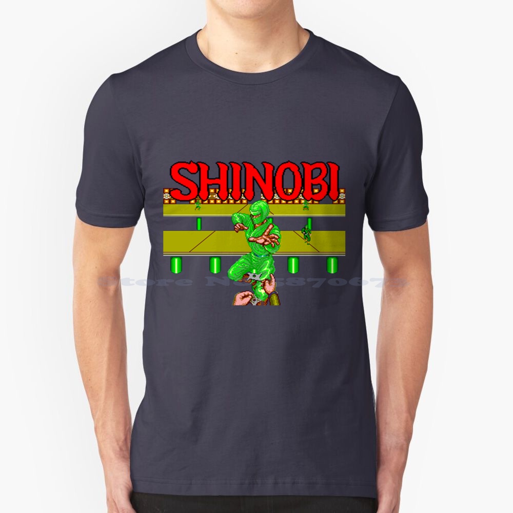 Arcade No - Shinobi T Shirt % 100% pamuk