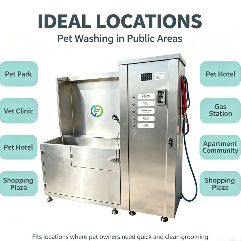 Otomatik Köpek Yıkama İstasyon - Commercial Vending Machine incelemesi ve fiyatı