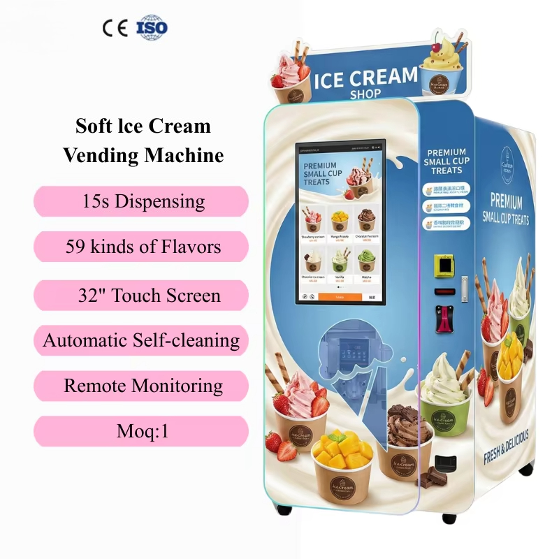 Dondurma Otomatı Otomatik Yumu - Commercial Vending Machine incelemesi ve fiyatı