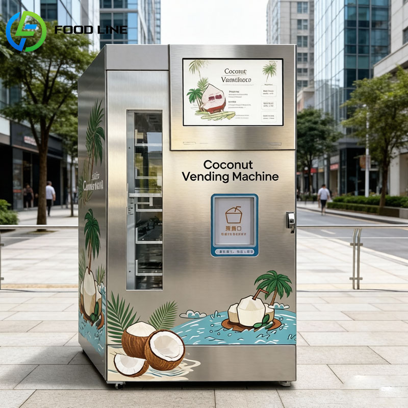 Taze Hindistan Cevizi Otomatı  - Open Vending Machine incelemesi ve fiyatı