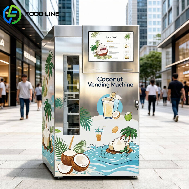 Taze Hindistan Cevizi Otomatı  - Open Vending Machine incelemesi ve fiyatı
