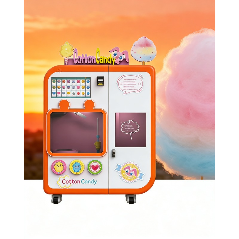 Tam Otomatik Pamuk Şeker Otoma - Commercial Vending Machine incelemesi ve fiyatı