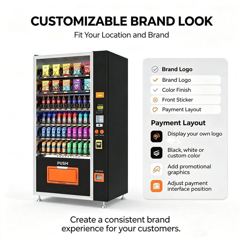 Kombine Otomat Atıştırmalık İç - Commercial Vending Machine incelemesi ve fiyatı