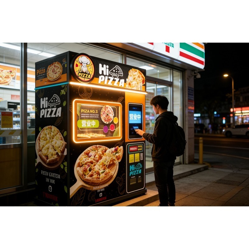 Otomatik Pizza Yapma Otomatı T - Commercial Vending Machine incelemesi ve fiyatı