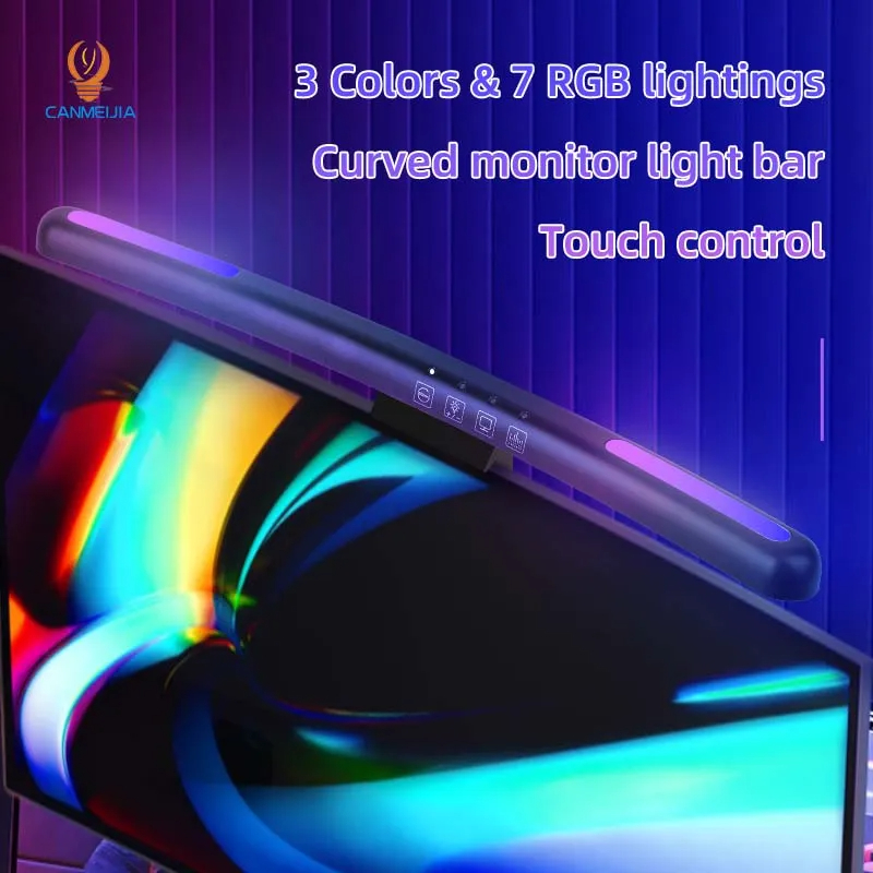 Kavisli LED monitör işık çubuğ - Arcade No incelemesi ve fiyatı